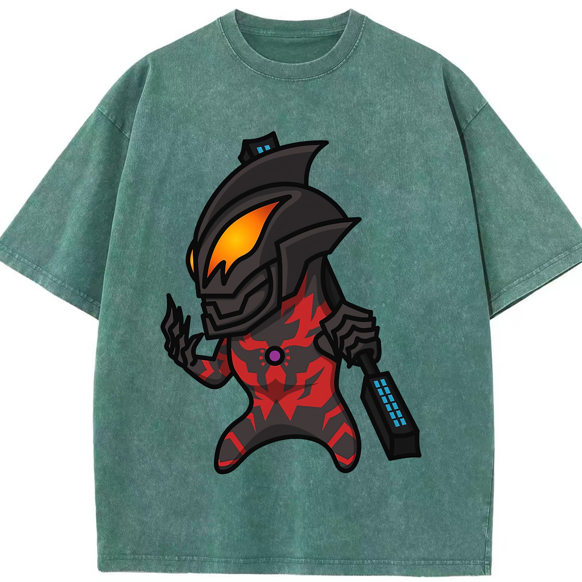（画像用） ウルトラマン Ultraman 綿100% ヴィンテージ風 半袖Tシャツ（フロントプリント）